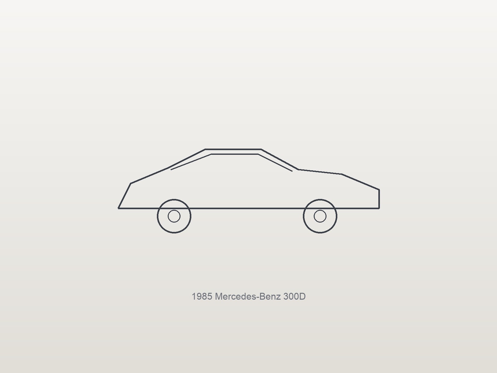 1985 Mercedes-Benz 300D Turbodiesel